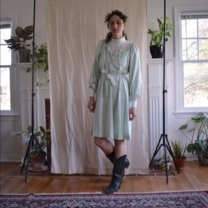 70’s Vintage Mint Dress